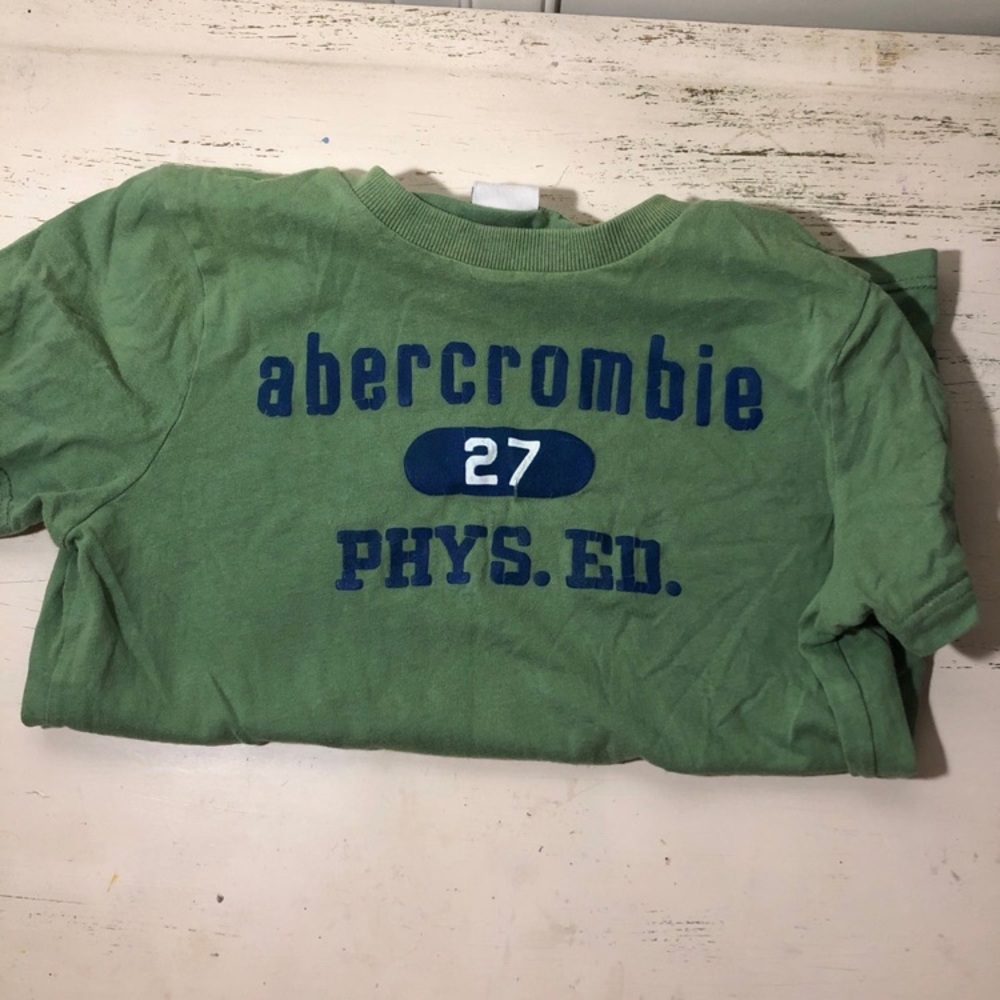 Abercrombie kids muscle shirt, green